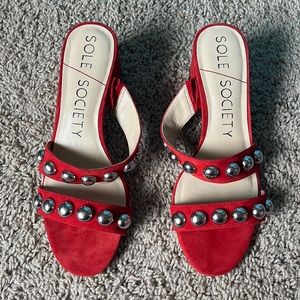 Sole Society red heels